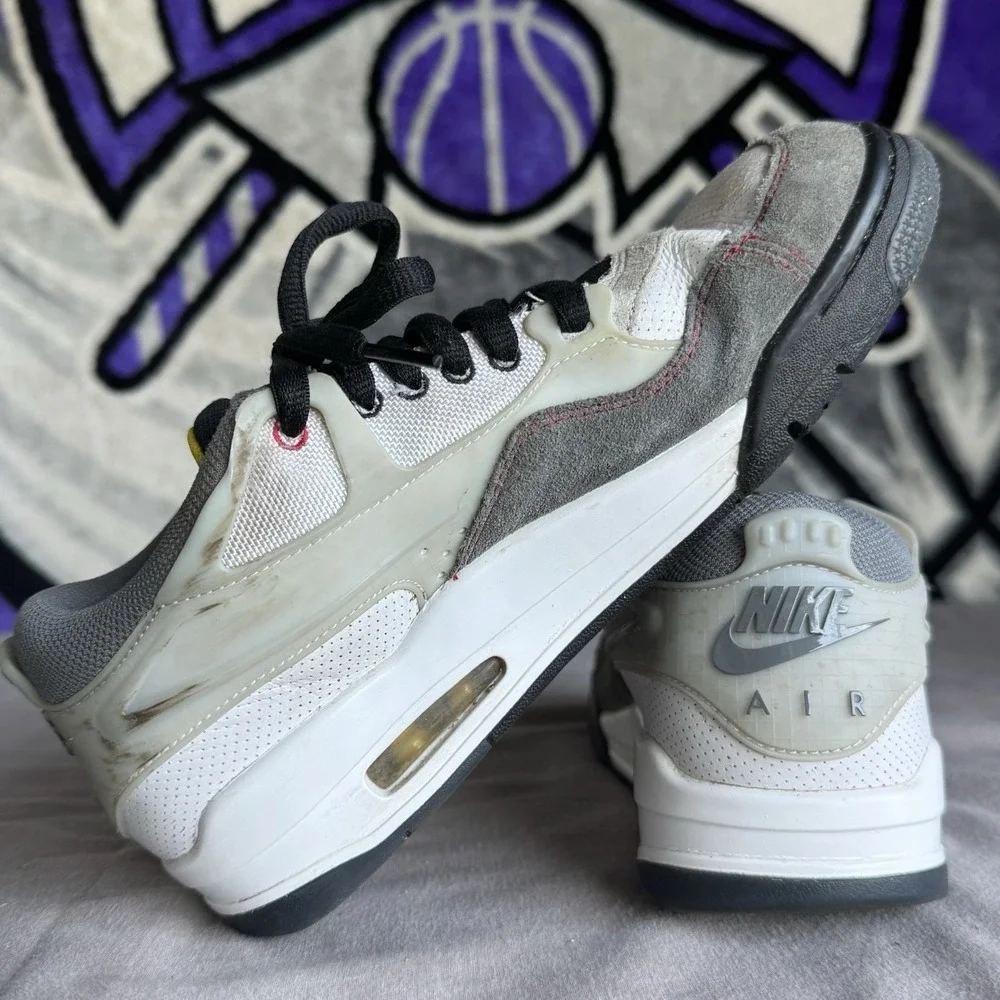 Size 8.5 - Nike Air Jordan 4‎ RM PRM Shoes White Black Fire Red IB8052-100